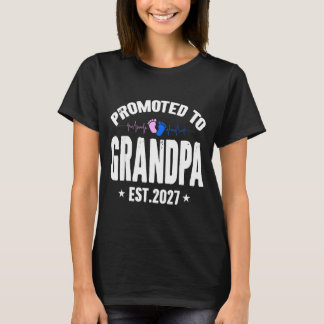 新しくおじいちゃんになる方のための2027年版面白いTシャツ Tシャツ