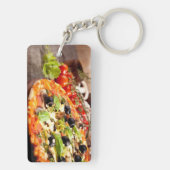 新しくイタリアンなピザ キーホルダー (裏面)