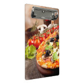 新しくイタリアンなピザ ミニクリップボード (アングル)