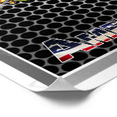 新しくカッコいい再設計された第1騎兵部門 ポスター (角)