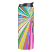 新しくストライプのな背景 タンブラー (回転左)