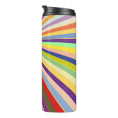 新しくストライプのな背景 タンブラー (回転右)