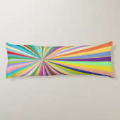 新しくストライプのな背景 ボディピロー (裏面)