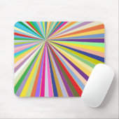 新しくストライプのな背景 マウスパッド (マウス)