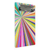 新しくストライプのな背景 ミニクリップボード (アングル)