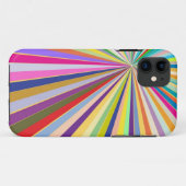 新しくストライプのな背景 Case-Mate iPhoneケース (裏面(横))