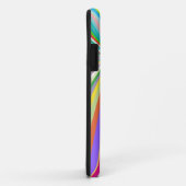 新しくストライプのな背景 Case-Mate iPhoneケース (裏面/右)