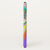 新しくストライプのな背景 Case-Mate iPhoneケース (裏面/右)