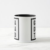 新しく卒業した者のために卒業生 マグカップ (中央)