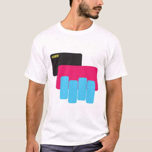 新しく本格的なワイシャツ Tシャツ (正面)