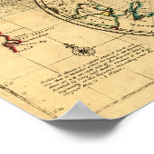 新しく正しい世界地図 ポスター (角)