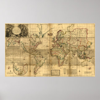 新しく正しい世界地図 ポスター