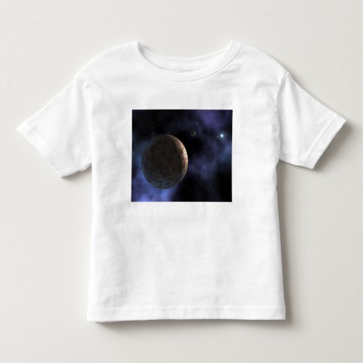 新しく発見された惑星のような物体 トドラーTシャツ (正面)