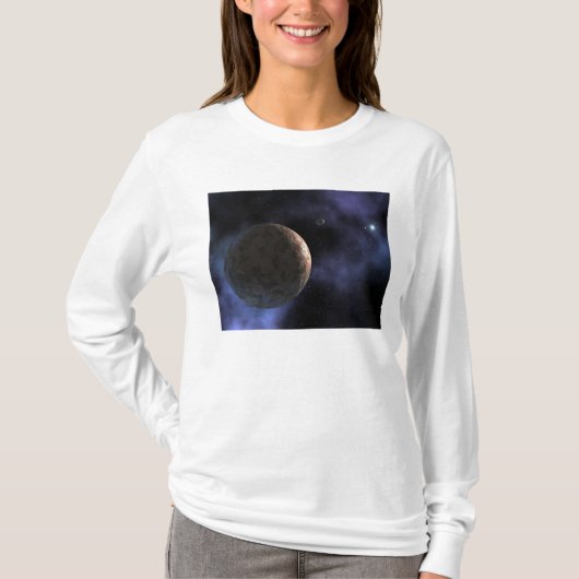 新しく発見された惑星のような物体 Tシャツ (正面)