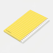 新しく研いだ鉛筆Name 4 x 6 ポストイット (アングル)