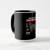 新しく設立された犬愛好家の解剖学 マグカップ (正面左)