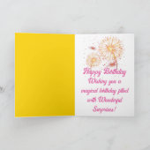 新しく追加された誕生日カード カード (内部)