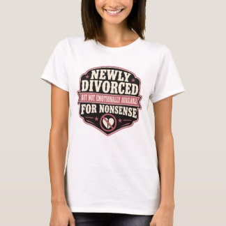 新しく離婚した人のTシャツ Tシャツ