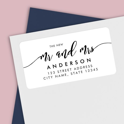 新しリラックスい住所を書き出す ラベル