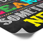 新し学い印刷可能なもの ポスター (角)