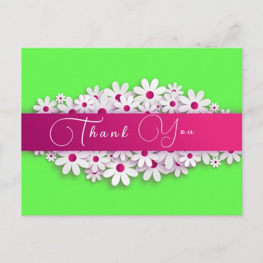 新し感謝していいお客様へ。ポストカード ポストカード (正面)