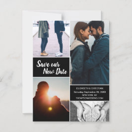 新し救い日付の写真を青に変更 マグネット招待状