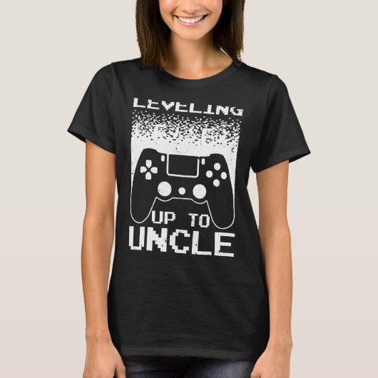 新し最高のい叔父の男の男性へ子はすぐに叔父ネフィになる Tシャツ (正面)