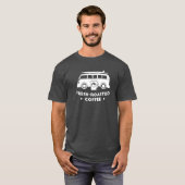 新し焼かれたコーヒー Tシャツ (正面フル)