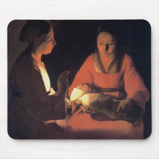 新し生まれい子 マウスパッド (正面)