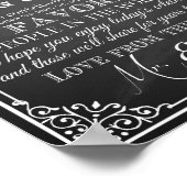 新し結婚い感謝していミスター・アンド・ミセスから ポスター (角)