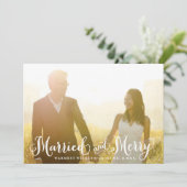 新し結婚したいメリークリスマスカード シーズンカード (スタンド正面)