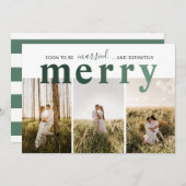 新し結婚したいメリー写真 シーズンカード (正面/裏面)