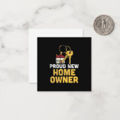 新し誇りを持ったいホーム所有者 ノートカード (正面/裏面インサイチュ)