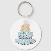 新し誇りを持ったい素晴らしおばあちゃんTシャツ キーホルダー (正面)