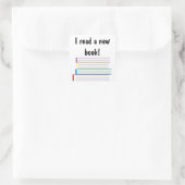 「新し読い本だ!」 シール (バッグ)