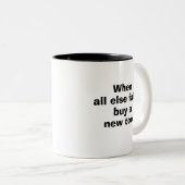 新し買いツールのマグカップ ツートーンマグカップ (正面右)