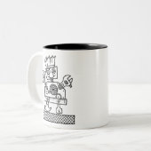 新し買いツールのマグカップ ツートーンマグカップ (正面左)