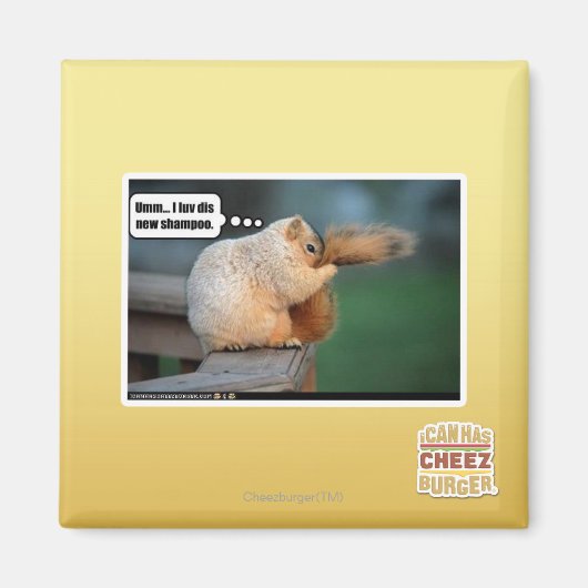 新しloveいシャンプーだ マグネット (正面)