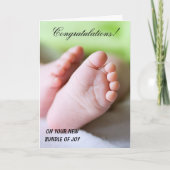 新たなご多幸をおめでとうございます カード (正面)