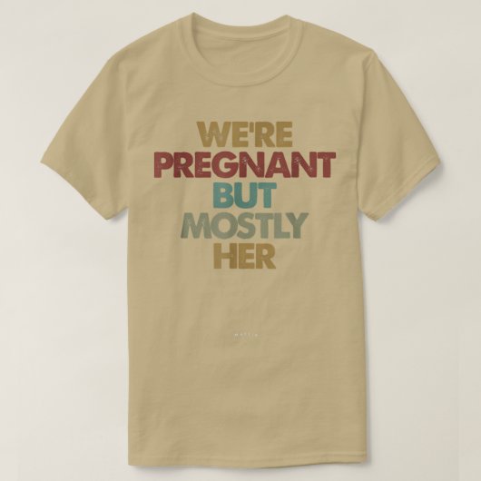 新たなパパの贈与になるための近日のパパ Tシャツ (デザイン正面)