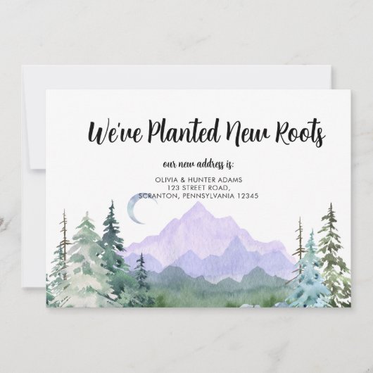 新たなルーツの動きについての発表を行った 招待状 (正面)