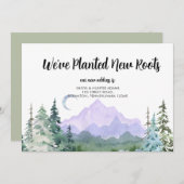 新たなルーツの動きについての発表を行った 招待状 (正面/裏面)