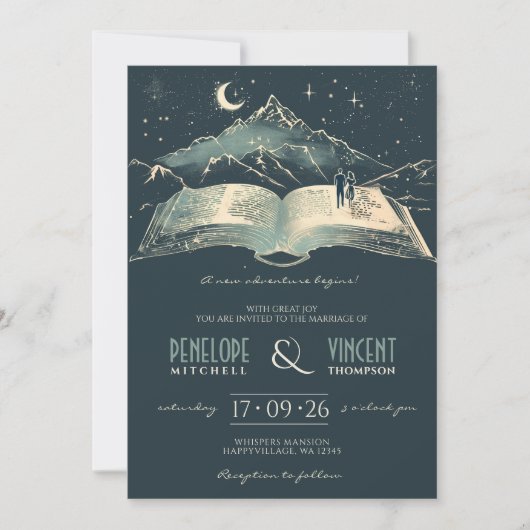 新たな冒険 招待状 (正面)