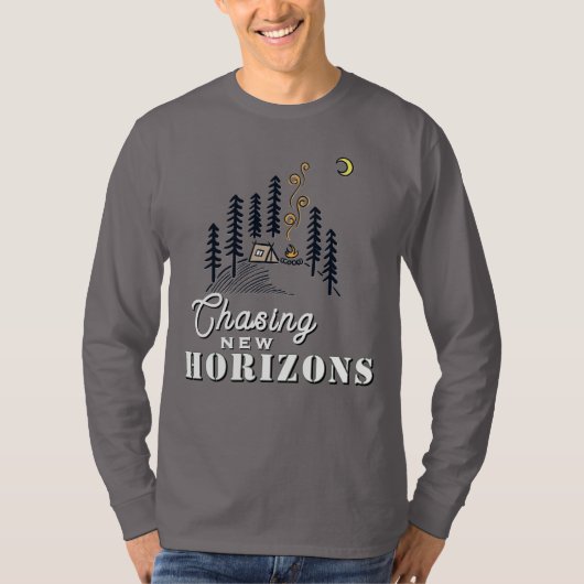 新たな地平線を追い求めて Tシャツ (正面)