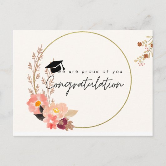 新たな始まり、無限の可能性 インビテーションポストカード (正面)