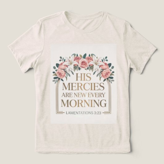新たな恵み トライブレンドＴシャツ (デザイン正面)