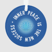 新たな成功引用文 オーナメント (裏面)