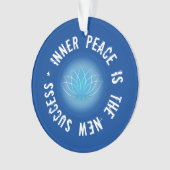 新たな成功引用文 オーナメント (正面)