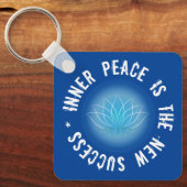 新たな成功引用文 キーホルダー (正面)