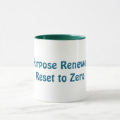 新たな目的、ゼロにリセット マグ (中央)